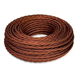 Провод монтажный витой ПВХ  3х2,5мм, цвет - шоколад (бухта 50м),ТМ "МЕЗОНИНЪ" GE70152-17 GE70152-17