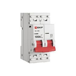 Выкл. нагрузки ВН-125N 2P 100А PROXIMA EKF S1252100