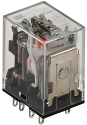 Реле РЭК78/4(MY4) с индикацией 3А 230В AC IEK RRP20-4-03-220A-LED