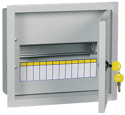 TITAN 3 Корпус металлический ЩРв-12 (265х310х120мм) IP31 IEK MKM14-V-12-30-T