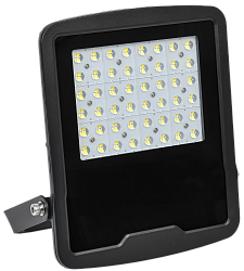 Прожектор светодиодный СДО 08-150 PRO 30град 5000К IP65 черный IEK LPDO8-01-150-030-50-K02