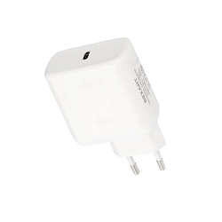 Сетевое зарядное устройство REXANT USB-C адаптер, 45W белое 18-2217
