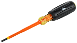 ARMA2L 5 Отвертка диэлектрическая SL4,0х100 Т3 IEK A2L5-SC30-T3-SL-40-100