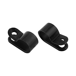 Скоба под винт 12мм, черная (50 шт/уп) REXANT 07-4412-1