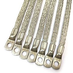 Проводник заземляющий П-500 S=16 мм (с двумя након.) ЗЭТАРУС zeta11262