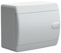 UNION Compact Корпус пластиковый БЕЛЫЙ ЩРН-П-6, IP41 белая дверь IEK UIC-KP13-N-06-41-K01