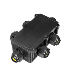 Герметичный соединитель WOLTA WTB-WBQ/02B IP68 черный 162х108х38мм 1/1/100 WTB-WBQ/02B