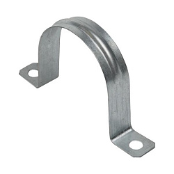 Скоба метал. двухлапковая d48-50 мм (50 шт) EKF PROxima sm-2-48-50