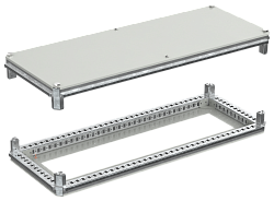 FORMAT Крыша и основание (под фланец) 400х1000мм IEK FO-00-KOF-040-100