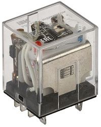 Реле РЭК77/3(LY3) с индикацией 10А 12В DC IEK RRP10-3-10-012D-LED