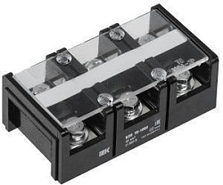 Блок зажимов наборный БЗН ТС-1003 35мм2 100A 3 пары IEK YZN42-03-035-K02