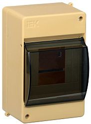 KREPTA 3 Корпус пластиковый КМПн 2/4 IP30 сосна IEK MKP42-N-04-30-12-S