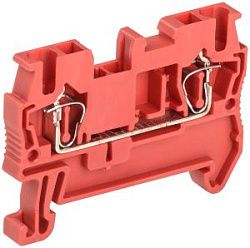 Клемма пружинная КПИ 2в-2,5 31А красная IEK YZN11-002-K04