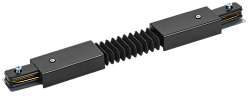 LIGHTING Соединитель гибкий внутренний для однофазного шинопровода черный IEK LT-SO0D-SGV-1-K02