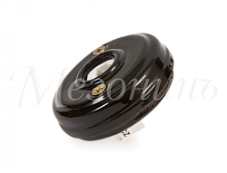 Розетка ретро компьютерная RJ45  (без подъемной рамки D70x25), цвет - черный, коллекция "Новая Голла GE70341-05k