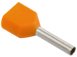 Наконечник НШВИ(2) 0,5-8 оранжевый (100шт/упак) IEK UTE10-D1-8-100
