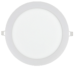 Светильник ДВО 1608 белый, круг LED 18Вт 6500 IP20 IEK LDVO0-1608-1-18-6500-K01