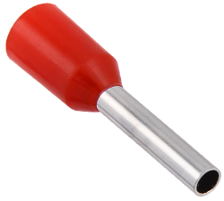 Наконечник НШВИ 1,0-08 1мм2 с изолированным фланцем (100шт/упак) GENERICA UGN11-008-001-100-G