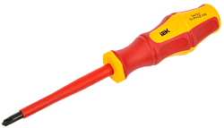 ARMA2L 3 Отвертка диэлектрическая PH/SL2х100 К3 IEK A2L3-SC30-K3-HS-20-100