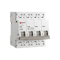 Авт. выкл. 4P 40А (C) 4,5kA ВА 47-63N EKF PROxima M634440C