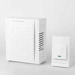 Звонок электромеханический 1M IP44 DBQ26M WM белый Elektrostandard a055431