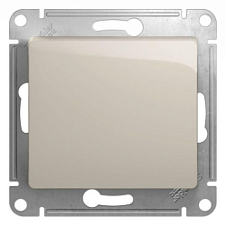 Выключатель 1-кл. СП Glossa 10А IP20 (сх. 1) 10AX механизм молочн. SE GSL000911 454396