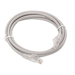 Патч-корд TERACOM PRO Cat.5E неэкран. UTP LSZH серый (3,0м) TRP-5EUTP-LSH-3M-GY