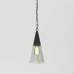 Светильник садово-парковый со стеклянным плафоном Vesto 35171/H черный a066199