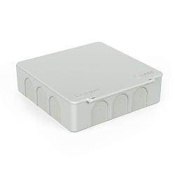 Коробка для прямого монтажа о/п 100х100х30 IP55 безгалогенная (HF) (48 шт/уп) 60-0302 Промрукав 60-0302