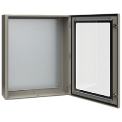 Корпус металлический ЩМП-4-0 (800х650х250мм) У2 IP54 прозрачная дверь IEK YKM11-04-54-1