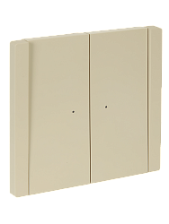 FORTE&PIANO Выключатель 2-клавишный с индикацией 10А FP406 ваниль IEK FP-V20-1-10-1-K10