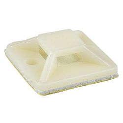 Площадка самоклеящаяся (40х40мм.) белая (100шт.) EKF plc-40x40