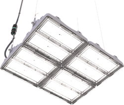 Светильник L-pixel 4/200/Г30/750/(R5)/05/MT-KM/I1-D4/220AC IP66 RAL7035 LEDEL PX200-21516-124-182