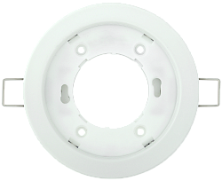 LIGHTING Светильник 4114 встраиваемый под лампу GX53 белый IEK LUVB0-GX53-1-K01
