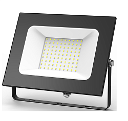 Прожектор светодиодный 50Вт, 4000лм, 6500K, черный, IP65 DEKRON AN1271-0014
