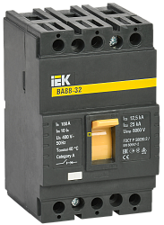 Выключатель автоматический ВА88-32 3Р 100А 25кА IEK SVA10-3-0100