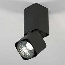 Светильник потолочный светодиодный 25043/LED 10W 4000K чёрный 25043/LED Elektrostandard a063682