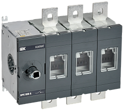 KARAT Выключатель-разъединитель ВРК без рукоятки управления 3P 800А IEK KA-VR10-3-0800