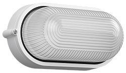 Светильник НПП1401 овал 60Вт IP54 белый IEK LNPP0-1401-1-060-K01