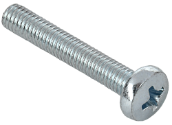 Винт с полусферической головкой и крестообразным шлицем DIN 7985 М6х10 IEK CMZ10-VPL-6-10