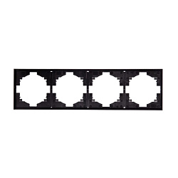 Рамка STRONG 4-постовая антрацит KRANZ KR-78-0754-5