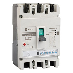 ВА-99М 250/250А 3P 50кА с электронным расцепителем EKF mccb99-250-250me
