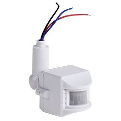 Датчик движения к прожектору ДДПР 02, 120°, 1200 Вт, 10-2000 Лк, 12 м, 10-420 сек. IP44  REXANT 11-9221