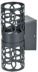 LIGHTING Светильник уличный светодиодный 5103 настенный 10Вт 4000К IP54 серый IEK LT-DBU0-5103-010-40-K03