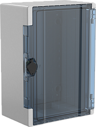TETRA Корпус пластиковый ЩМПп 350х250х150мм прозрачная дверь IP66 IEK TR5-11-N-035-25-15-65
