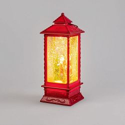 Декоративный LED-фонарь с эффектом снегопада и подсветкой Дед Мороз, теплое белое свечение NEON-NIGHT 501-062