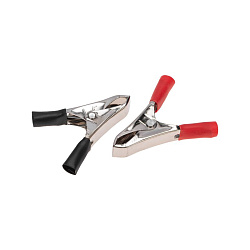 Зажим крокодил, длина 50мм, ток 10A, 2 шт., пакет БОПП REXANT 16-0012-9