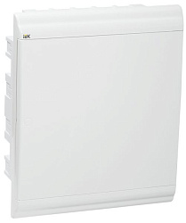 PRIME Корпус пластиковый ЩРВ-П-24 модуля встраиваемый белый/белая дверь IP41 IEK MKP82-V-24-WD-41-10