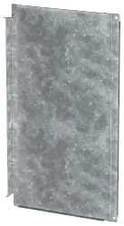 FORMAT Перегородка аппаратного отсека боковая вертикальная сплошная высота 600мм IEK FO-00-PVHC-060