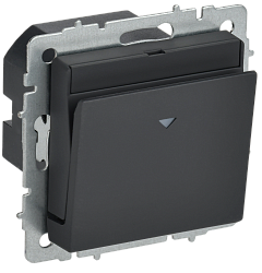 BRITE Выключатель карточный 30А ВС10-1-8-БрГ графит IEK BR-V11-0-10-K53